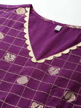 Plus Size Ethnic Printed Maxi Ethnic Gown-AP-AHEDCNFP-242